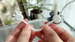 Multifunctional Palm Magnetic Cable Manager Wire Organizer Silicone Tie Strap Refrigerator Sticker Bookmark