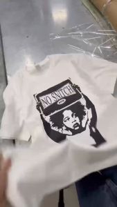 NO SNITCH new top T-shirt original art design pattern pure cotton fashion street round neck TEE