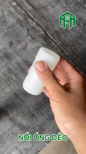 Nối nhựa dùng gắn ống mềm ống dẻo ống da rắn phi 21 27 35 40.