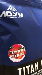 AGYM Nutrition-TITAN WHEY - amino acid BCAA supplement Whey protein Vitamin Whey Muscle Building Lean Muscle & Susu gymRule 1 Protein-HALAL-FREE SHAKER