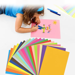 100 Sheets A4 Color Paper 10 Different Colors Paper Color Printer Paper Colored Paper Decoration DIY Color Origami