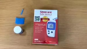 เข็มเจาะเลือด SET 3 กล่อง 150 ชิ้น สำหรับเครื่องตรวจน้ำตาล Sinocare Sinodraw Soft Twist Lancet (1 กล่องบรรจุ 50 ชิ้น)