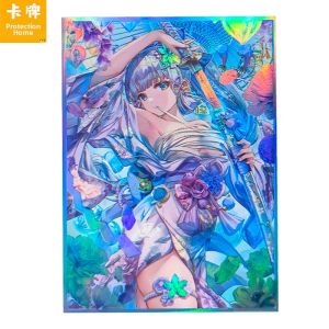 Pokemon Card Sleeve Shiny Sister PTCG Digital Monster Trading Card Game TMOC Flash Card Holder Imported High Quality Material