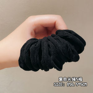 ยางรัดผมทรงหางม้าสูงที่ยืดหยุ่นสูงและทนทานสำหรับผู้หญิงในฤดูร้อน รัดผมหน้ากาก เครื่องประดับผม รัดผมแบบสวมที่สวมใส่สบาย