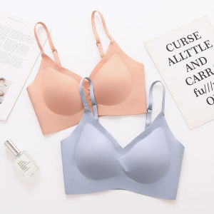 High Quality Seamless Bra Adjustable Wireless Underwear for Women Red Zodiac Year Underwear Vest Style Fixed Strap Bra