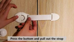 Baby Safety Child Cabinet Locking Plastic Protector Lock Protection of Children Doors Drawer Anti Open Baby Safety Lock