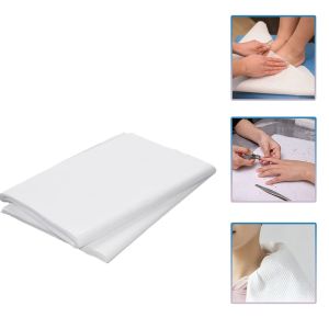 แผ่นรองทำเล็บแบบใช้แล้วทิ้ง: แผ่นรองทำเล็บ ป้องกันการเลอะเทอะ ทำความสะอาดง่าย ถูกสุขอนามัย พกพาสะดวก ใช้ได้ทั้งในร้านเสริมสวยและที่บ้าน ดักจับเศษเล็บ