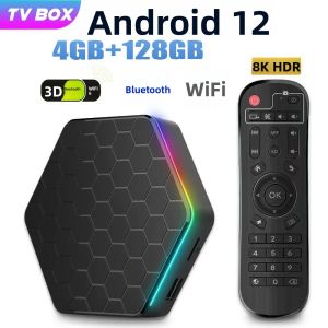 Hộp Giải Mã Truyền Hình T95Z Plus 8K HDR 3D Android 12 Bộ Nhớ 64GB/128GB Chip Xử Lý Allwinner H618 Lõi Tứ WiFi 6 Bluetooth 5.0 Đầu Phát Đa Phương Tiện Với HDMI 2.0
