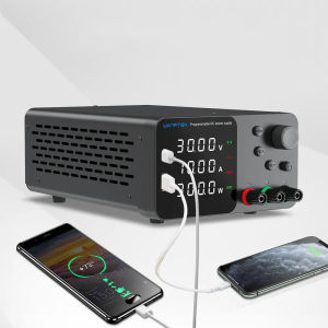 Wanptek Adjustable DC power supply 30V 10A 60V 5A 120V Lab Bench Power Source Stabilized Power Supply Voltage Regulator Switch