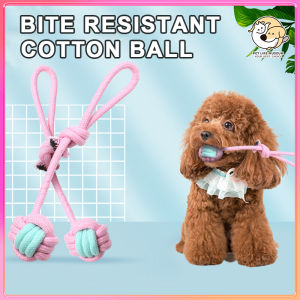 Pet Cotton Rope Ball Toy Dog Toy Ball Chew Teeth Clean Grinding Teeth Traning Fun Playing
