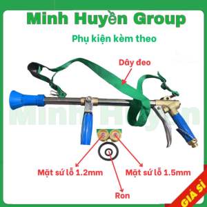 Súng phun Thái Lan áp lực caodài 60cm chuyên phun sầu riêng bơ các loại cây cao phun xa đến 15m.