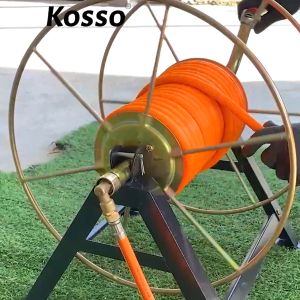 KOSSO โรลม้วนสายยาง รุ่น100เมตร สายยาง สายพ่นยา สายส่งน้ำ สายน้ำหยด สายน้ำพุ่ง สายไฟ ม้วนสาย ที่ม้วนสาย ที่ม้วนสายยาง ม้วนสาย สายน้ำประปา ได้ 702 FSA