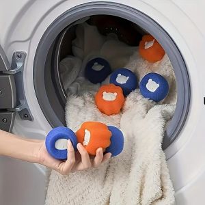 Pet Hair Removal Laundry Balls Time & Energy-Saving Wrinkle Reduction Delicates & Heavy Duty Washes Machine Lint Catcher Balls