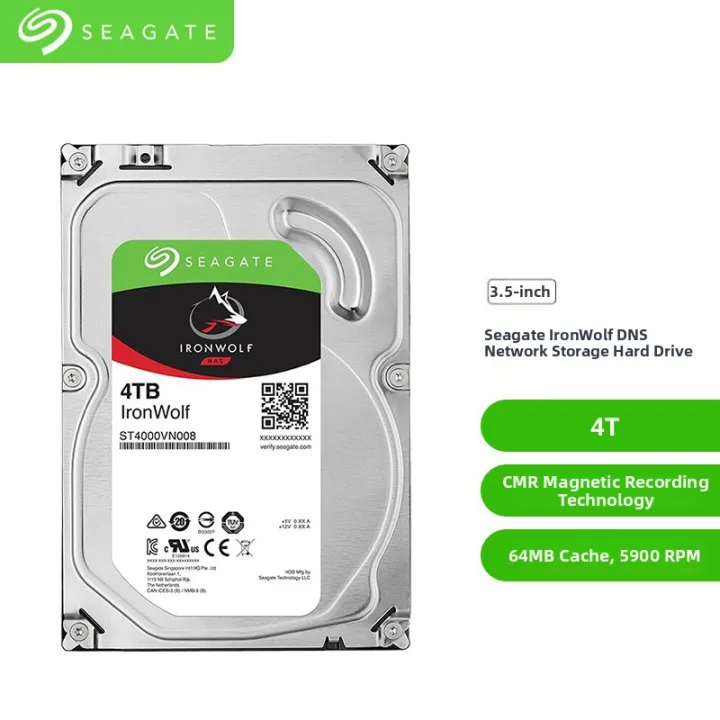 Seagate | Network Storage NAS Enterprise Hard Drive 4tb