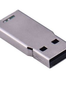 High-Quality Metal Wristband USB Flash Drive Half-Finished Chip Cartoon Design 16GB Data Storage Device USB2.0 Interface