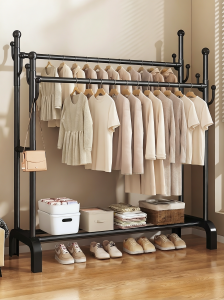 JIAJIESHI | Standing Movable Robust Reinforced Coat Rack
