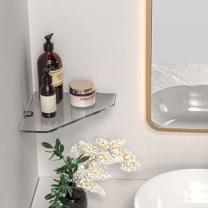 Glass Corner Shelf & Bathroom Clamp Holder: A Comprehensive Guide