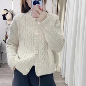 Elegant Fashion French Style High-end Anti-aging Knitted Cardigan