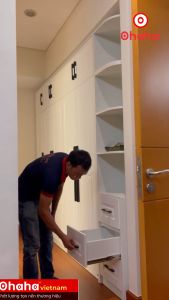 [ Freeship HCM ] [ Trả góp 0%] [Kèm Clip thực tế] Tủ Quần Áo Gỗ Công Nghiệp Hiện Đại Ohaha - HĐ004