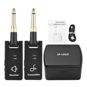 M-VAVE | M-VAVE WP-8 Wireless Guitar Transmitter Receiver System Charger Box Built-in Battery for Electric Guitar Performance Practice