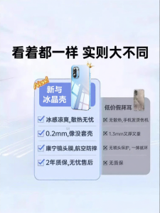 Newyu | Ultra-Thin Heat Dissipation Drop Protection Full-Body Transparent Mobile Phone Case