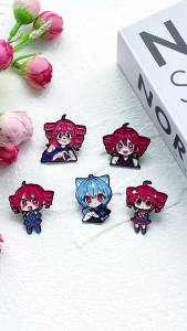 Bandai | Trâm Cài Áo Anime Chibi Dễ Thương Hình Hoạt Hình Bằng Kim Loại Phù Hợp Trang Trí Balo Quần Jean Mũ Quà Tặng Lý Tưởng Cho Fan Mọi Lứa Tuổi