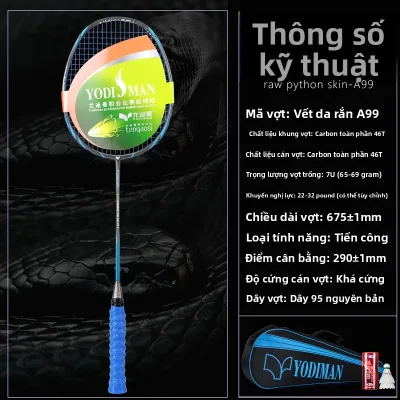 YODIMAN | Vợt Chuyên Nghiệp Bằng Sợi Carbon Tấn Công