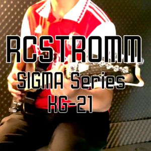 Floyd Rose Electric Guitar with Tremolo SIGMA RCStromm/Gamma/KG21 6 tali gitar elektrik EBGDAE floating bridge tremolo package