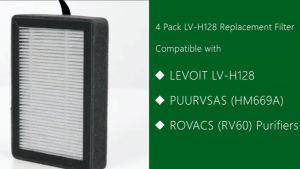🚚 Local shipping🚚Replacement Compatible with levoit LV-H128 LV-H13EU Filter Air Purifier Accessories True Original HEPA&Active Carbon High-Efficiency H13 Antibacteria Virus and Smoke Moisture and Odor Eliminator