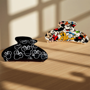 1PC/2PCS Disney Mickey and Minnie Hair Claws Multi-functional Hair Accessories Hair Claws