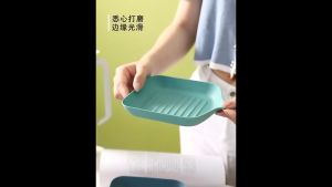 Piring Saji Plastik Gagang / Wadah Plate Handle / Pan Baking Tray