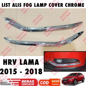 List Alis Foglamp Honda Hrv 2015 2018 Fog Lamp Cover Chrome