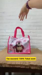 Tas Ultah Lotso (10pc) souvenir ulang tahun BAHAN TEBAL Lots-o-Huggin Bear toy storie