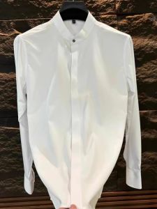 High Quality Comfortable Mens Shirt Fashionable Urban Style Spring Summer New Arrival Stylish Versatile Handsome Long Sleeve Pure Color