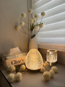 OsgonA | Crystal Luxe Decorative Bedside Lamp