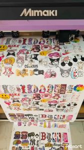 Hình Ủi Nhiệt Decal Nhiệt KTS - Cờ Việt Nam - Việt Nam Chibi - Poseidon.est2019
