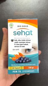 Kapsul Sehat Mata Bio Gold Membantu Atasi Penyakit Mata Dengan Extrak Bilberry Dan Wortel