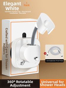 Drill-Free Shower Caddy Bracket