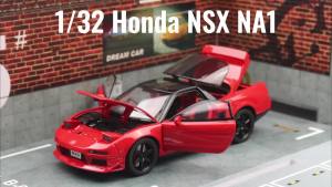 1/32 Honda Acura NSX NA1 JDM Racing Toy Car For Kid Diecast Vehicle ature Model Pull Back Sound Light Collection Gift Boys