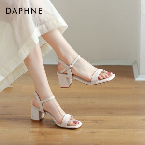 Daphne | Dép Hở Gót Đen Phong Cách Pháp Mùa Hè Không Mệt