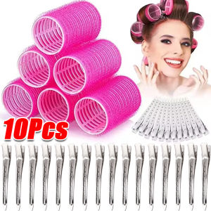 10/30pcs 8.5cm Metal Duckbill Clip / Hair Root Fluffy Hairpin / Rustproof Bangs Duckbill Locating Clip / Self Grip Hair Curlers with Curl Clips