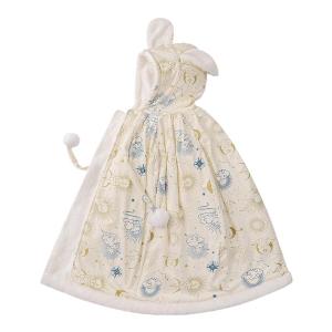 Warm Fleece Lined Long Baby Coat Windproof Children Winter Outfit Baby Outing Clothes Windproof Warm Fleece Lined Coat