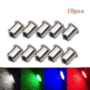 KEBIDU 10pcs 12V 24V Car LED Light Bulbs 5 Colors 1156 Ba15S COB 12SMD P21W Super Bright Turn Light Brake Lamp