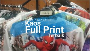 Kaos Distro Sablon Full Print SB330 Pria Oblong Baju Atasan Lengan Pendek Dewasa