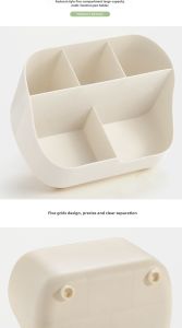 Pen Holder Ins Super Large Capacity Desktop Storage Box Multi-Functional Dressing Holder for Boys and Girls Study Pen Holder Chinese Style Small Size