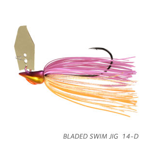 Tsurinoya | Bladed Mustache Lead Jig Bait 11/14g