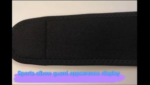 1pc Sports Elbow Protector Gym Adjustable Bandage Safety Arm Sleeve Pads / Pelindung Siku