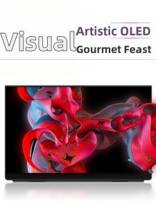 「China Plug」EHOMEWEI | Portable OLED 4K Touchscreen Display