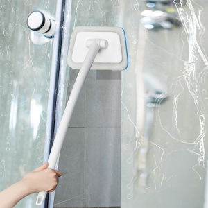 Multi-Functional Bathroom Wall Brush Long Handle Removable Household Floor Bathtub Brushes Ceramic Tile Sponge Cleaning Brush