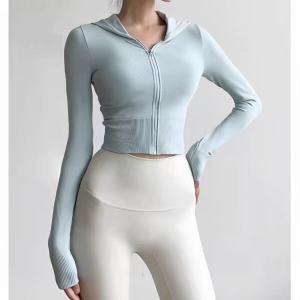 Breathable Hooded Casual Autumn Fitness Jacket
